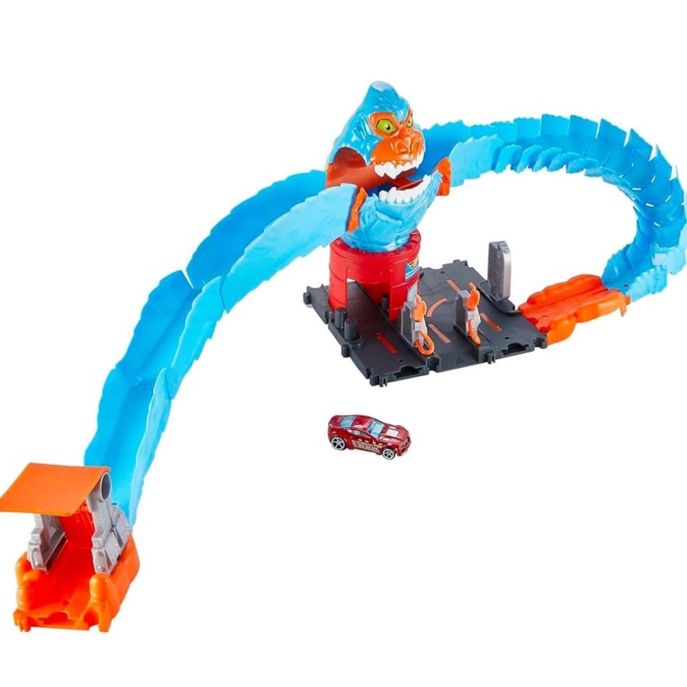 Blue and Orange Track Set